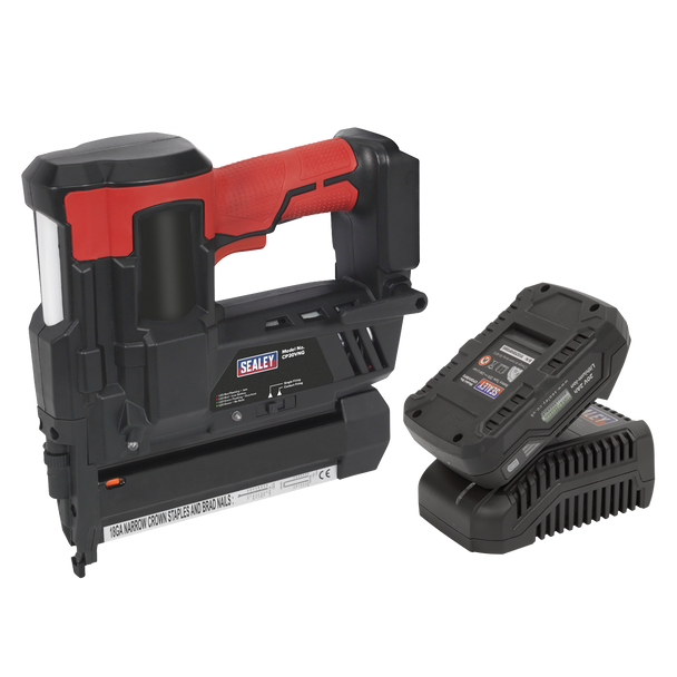 Sealey CP20VNGKIT1 │ SV20 Series Cordless Nail/Staple Gun Kit 18G 20V 2Ah