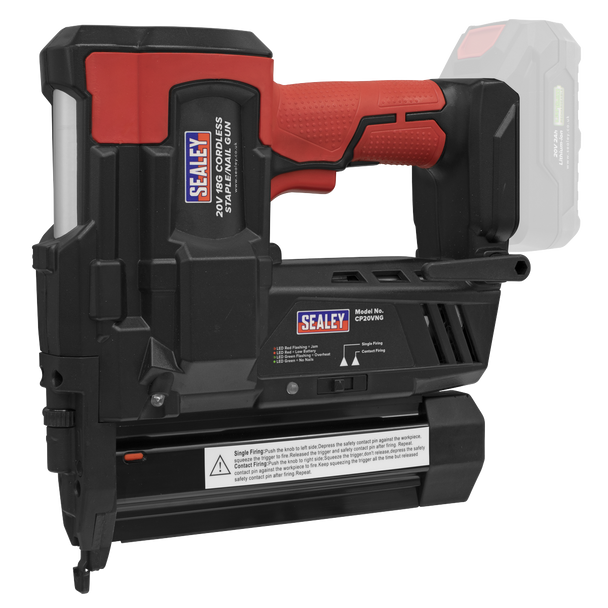 Sealey CP20VNG │ SV20 Series 18G Cordless Nail/Staple Gun 20V - Body Only