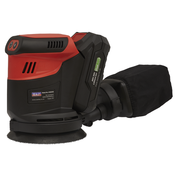Sealey CP20VOS │ SV20 Series 125mm Cordless Orbital Palm Sander 20V - Body Only