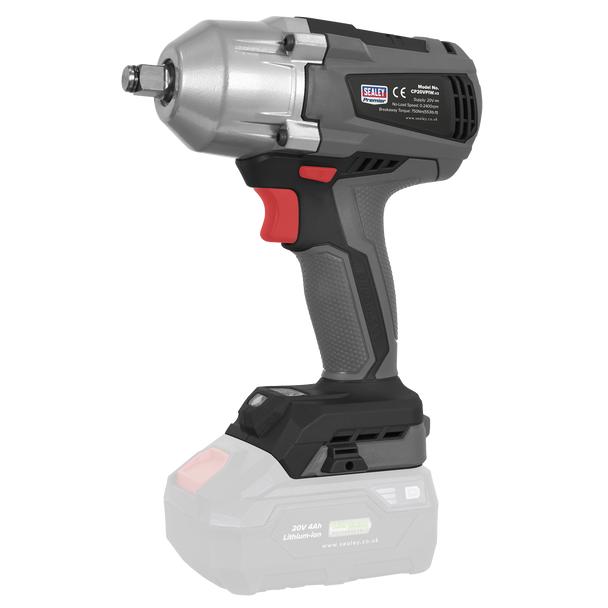 Sealey CP20VPIW │ Premier SV20 Series 1/2"Sq Drive Brushless Cordless Impact Wrench 20V - Body Only