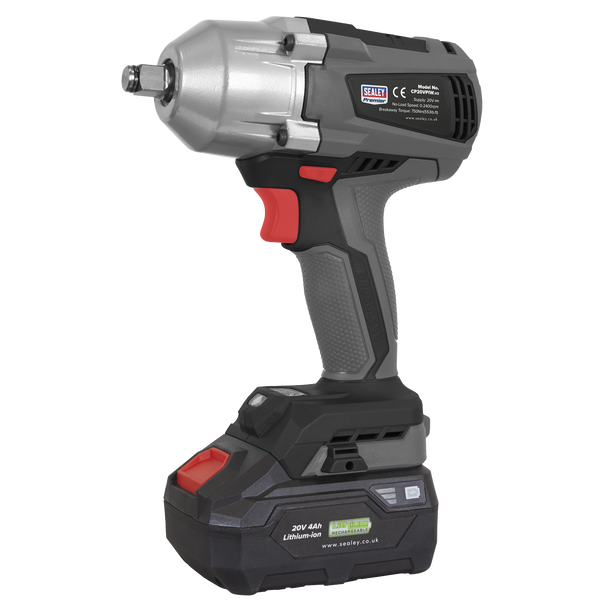 Sealey CP20VPIW │ Premier SV20 Series 1/2"Sq Drive Brushless Cordless Impact Wrench 20V - Body Only