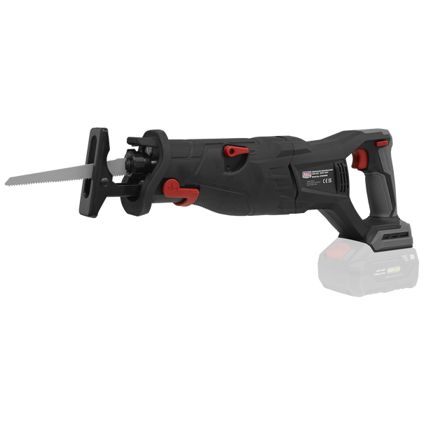 Sealey CP20VRSXKIT │ Premier SV20 Series Brushless Cordless Reciprocating Saw 20V 4Ah Kit - 2 Batteries