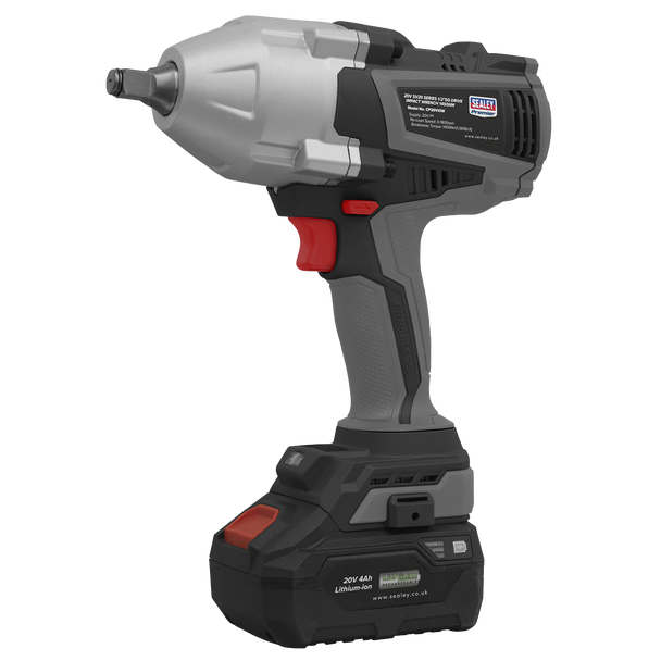 Sealey CP20VXIW │ Premier SV20 Series 1/2"Sq Drive Brushless Cordless Impact Wrench 20V - Body Only