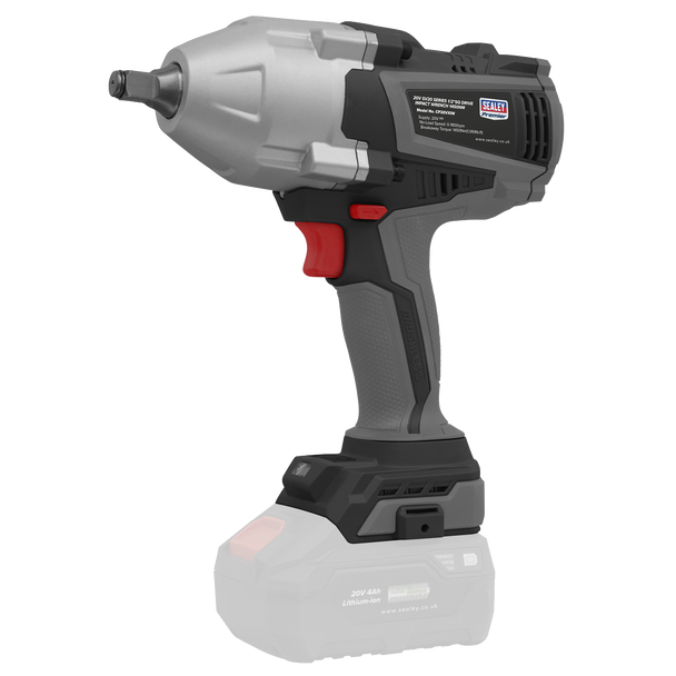 Sealey CP20VXIW │ Premier SV20 Series 1/2"Sq Drive Brushless Cordless Impact Wrench 20V - Body Only