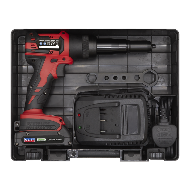 Sealey CP314 │ Cordless Riveter 20V 2Ah