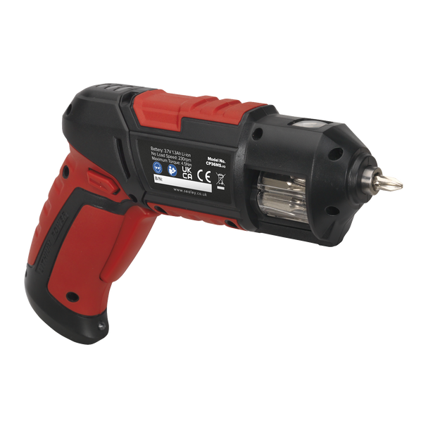 Sealey CP36MS │ Cordless Quick Select Screwdriver 3.7V 14pc