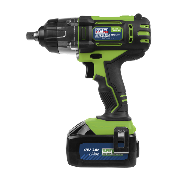 Sealey 2001LEHVCOMBO  |  Trolley Jack & Cordless Impact Wrench Combo - Green