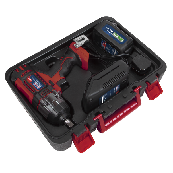 Sealey CP400LI  │ 1/2"Sq Drive Cordless Impact Wrench 18V