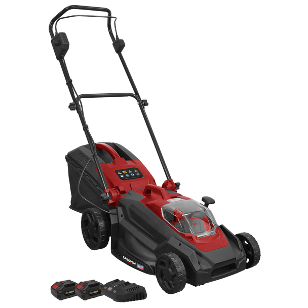 Sealey CP40VLMKIT │ Cordless Lawn Mower Kit 40V 4Ah SV20 Series 40cm