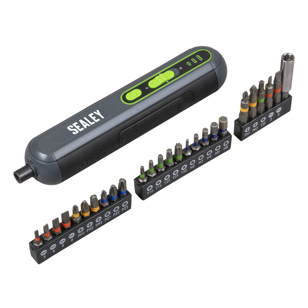 Sealey CP4VSD │ Cordless Screwdriver Set 4V 26pc