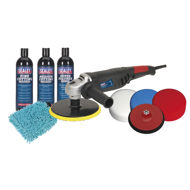 Sealey CPK05 │ 180mm Pro Polishing & Compounding Kit 1100W/230V