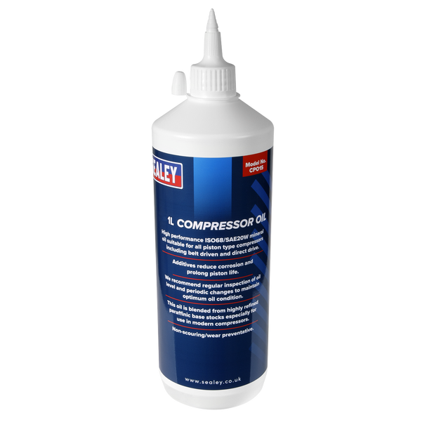 Sealey CPO1S │ Compressor Oil 1L
