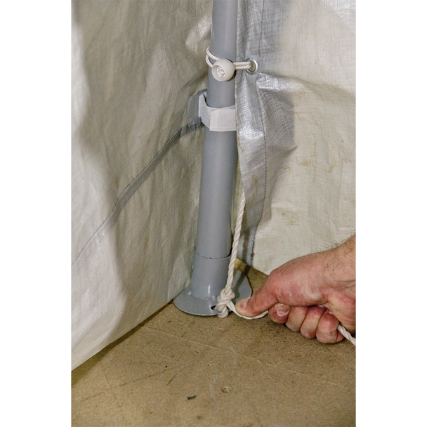 Sealey CPS03 │ Dome Roof Car Port Shelter 4 x 6 x 3.1m