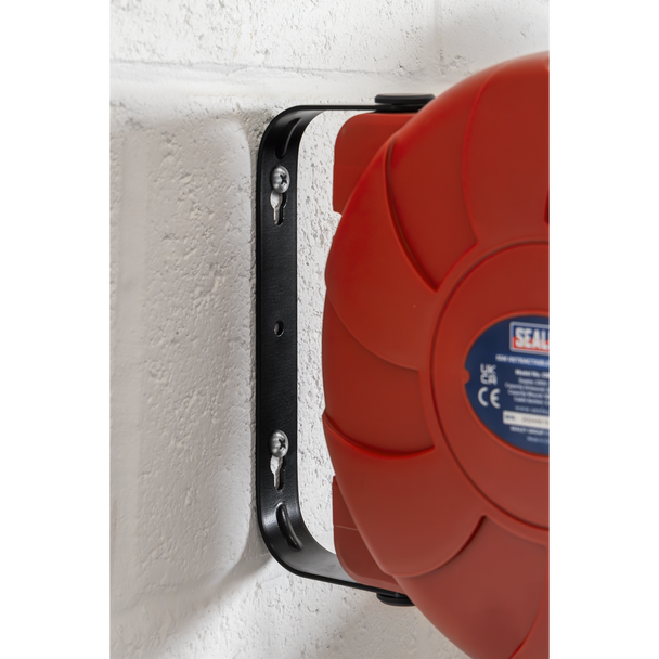 Sealey CRM10 │ Cable Reel System Retractable 10m 2 x 230V Socket