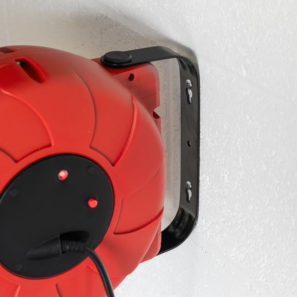Sealey CRM15 │ Cable Reel System Retractable 15m 2 x 230V Socket
