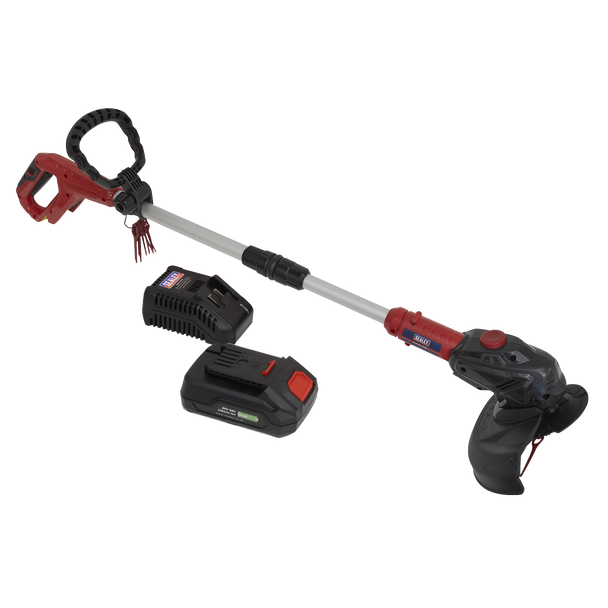 Sealey CS20VCOMBO2 │ SV20 Series Cordless Grass Trimmer 20V with 2Ah Battery & Charger