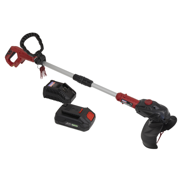 Sealey CS20VCOMBO2 │ SV20 Series Cordless Grass Trimmer 20V with 2Ah Battery & Charger