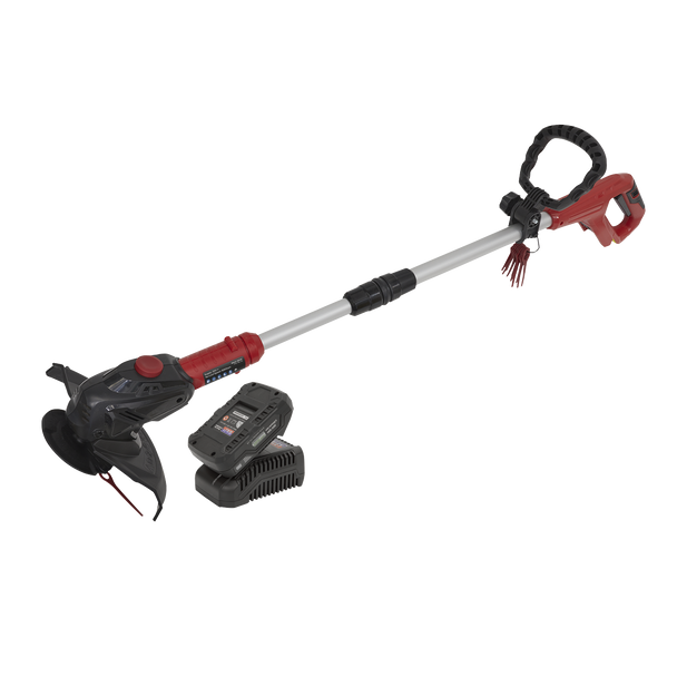 Sealey CS20VCOMBO2 │ SV20 Series Cordless Grass Trimmer 20V with 2Ah Battery & Charger
