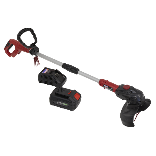 Sealey CS20VCOMBO4 │ SV20 Series Cordless Trimmer 20V with 4Ah Battery & Charger
