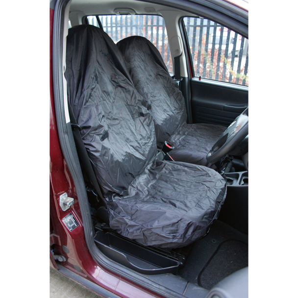 Sealey CSC5 │ Lightweight Front Seat Protector Set 2pc