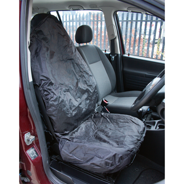 Sealey CSC6 │ Heavy-Duty Front Seat Protector Set 2pc