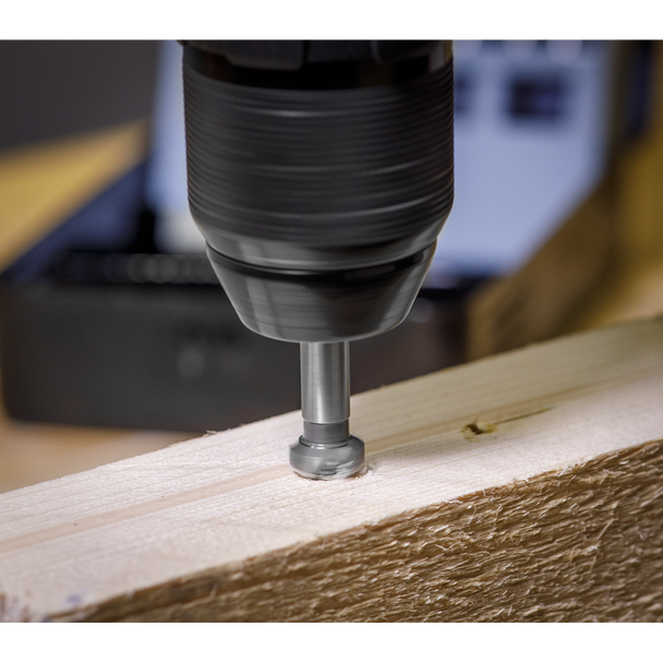 Sealey CSSET6V │ 90° Countersink Bit Set 3 x V Flutes 6pc