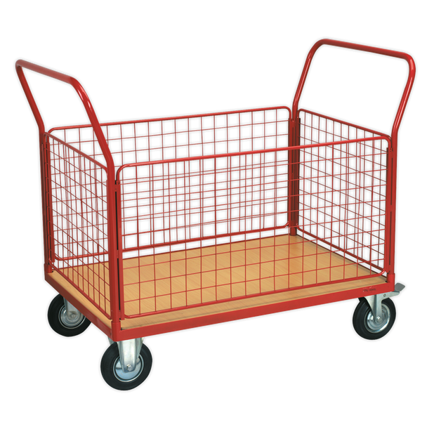 Sealey CST773 │ Platform Truck with 4 Removable Sides 1200 x 800mm - 300kg Capacity