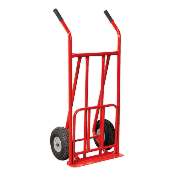 Sealey CST800 │ Folding Sack Truck with Pneumatic Tyres 150kg Capacity