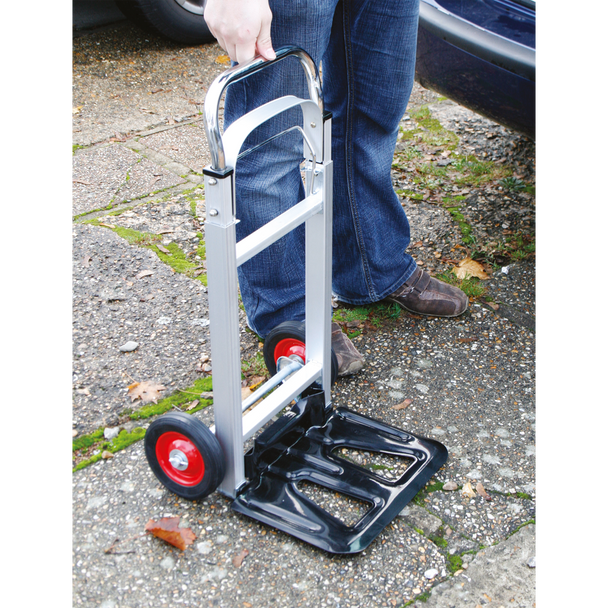 Sealey CST980 │ Aluminium Folding Sack Truck 90kg Capacity