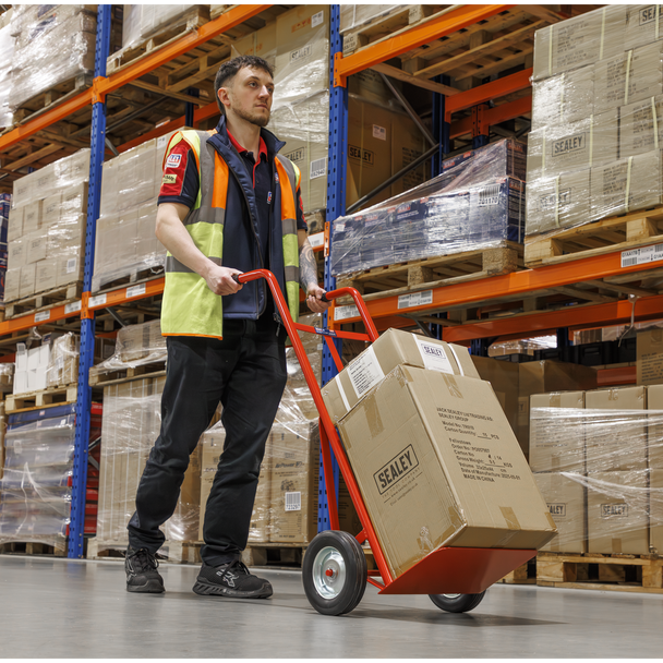 Sealey CST983 │ Sack Truck with Solid Tyres 150kg Capacity