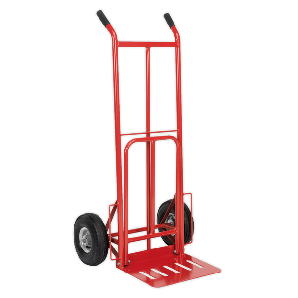 Sealey CST990 │ Folding Sack Truck with Pneumatic Tyres 250kg Capacity