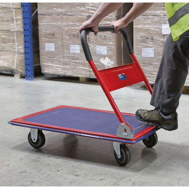 Sealey CST992 │ Folding Platform Truck 300kg Capacity