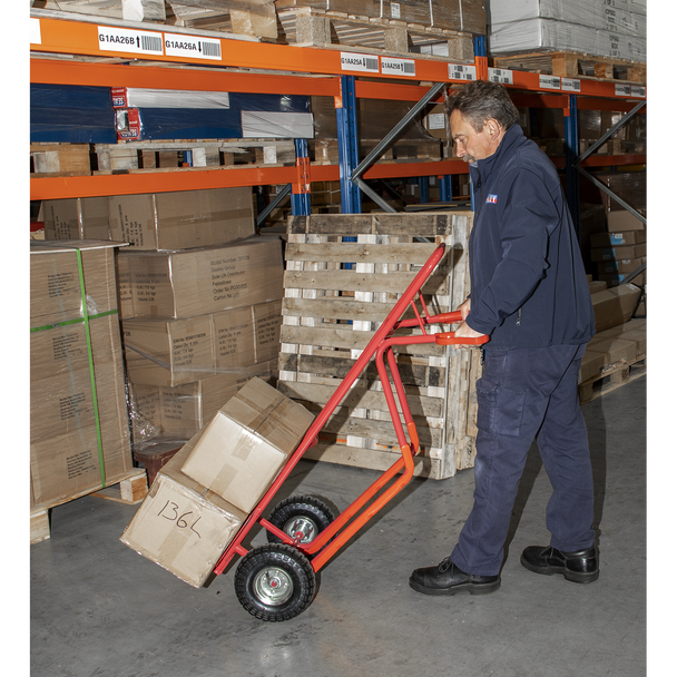 Sealey CST999 │ Sack Truck with Pneumatic Tyres 300kg Capacity