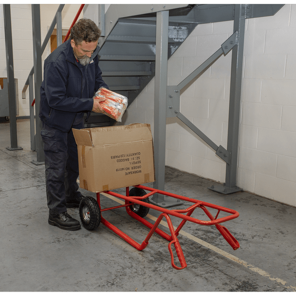 Sealey CST999 │ Sack Truck with Pneumatic Tyres 300kg Capacity