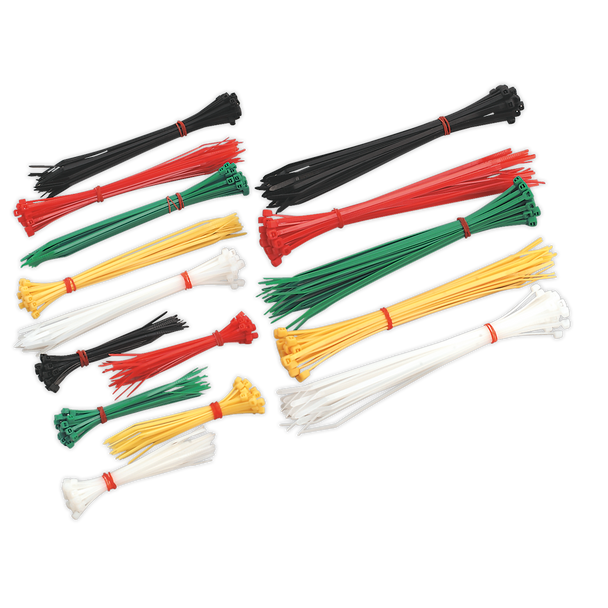 Sealey CT375 │ Cable Tie Assortment - Pack of 375