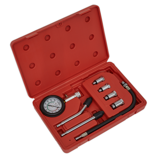 Sealey CT955 │ Petrol Engine Compression Test Kit 8pc