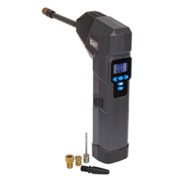 Sealey CTI120 │ Compact Rechargeable Tyre Inflator & Power Bank with Worklight