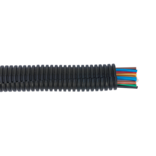 Sealey CTS1710 │ Split Convoluted Cable Sleeving Split 17-21mm 10m