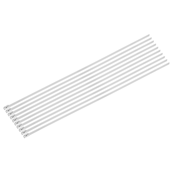 Sealey CTSS200 │ Stainless Steel Cable Tie 200mm x 4.6mm - Pack of 100
