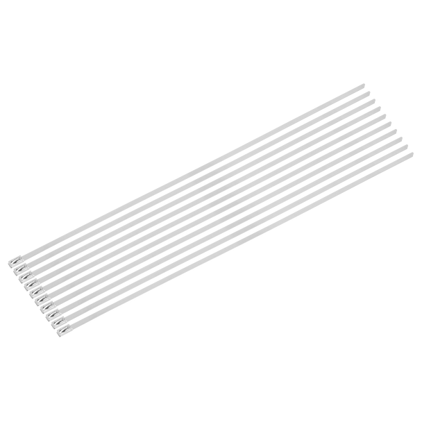 Sealey CTSS300 │ Stainless Steel Cable Tie 300mm x 4.6mm - Pack of 100