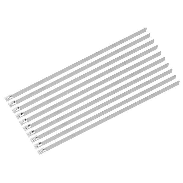 Sealey CTSS379 │ Stainless Steel Cable Tie 300mm x 7.9mm - Pack of 100