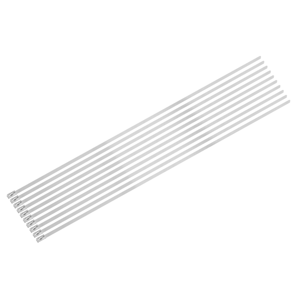 Sealey CTSS400 │ Stainless Steel Cable Tie 400mm x 4.6mm - Pack of 100