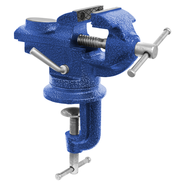 Sealey CV50 │ Portable Bench & Table Vice with 360° Swivel Base 50mm