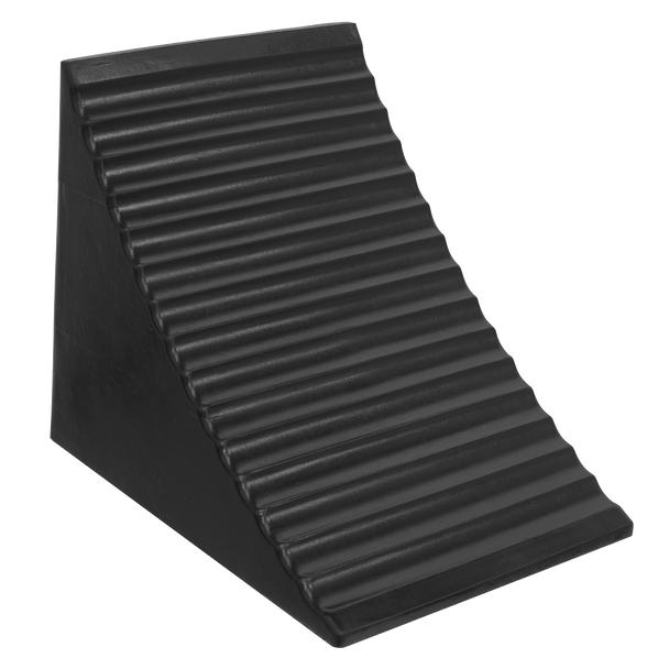 Sealey CWC01 │ Heavy-Duty Rubber Wheel Chock - Single