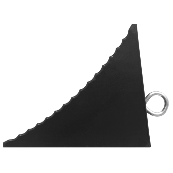 Sealey CWC01 │ Heavy-Duty Rubber Wheel Chock - Single