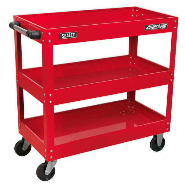 Sealey CX108 │ American PRO® Heavy-Duty Workshop Trolley 3-Level