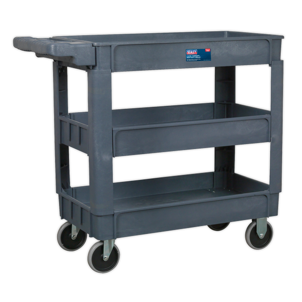 Sealey CX203 │ Composite Heavy-Duty Trolley 3-Level