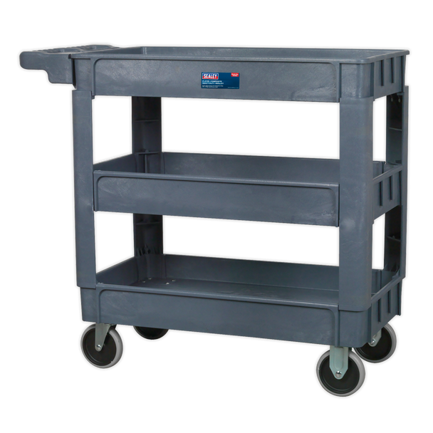 Sealey CX203 │ Composite Heavy-Duty Trolley 3-Level