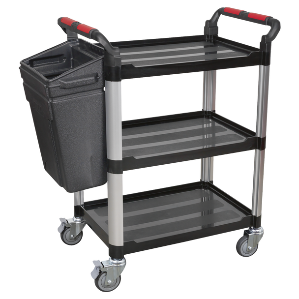 Sealey CX309 │ Composite Workshop Trolley 3-Level/3 Wall