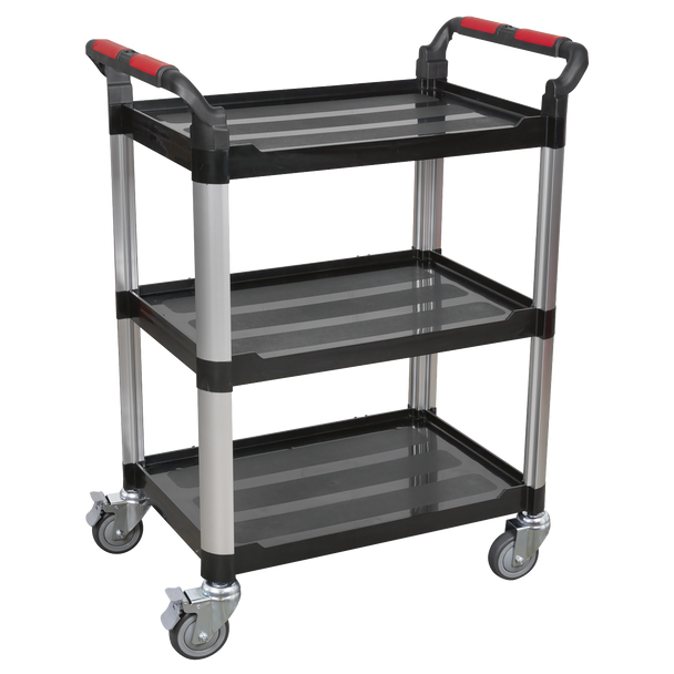 Sealey CX309 │ Composite Workshop Trolley 3-Level/3 Wall